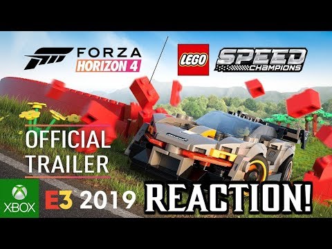 Forza Horizon 4: LEGO Speed Champions REACTION!