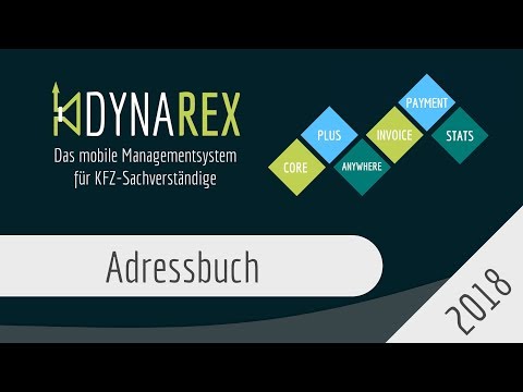 Adressbuch in DYNAREX