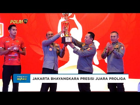 TIM VOLI JAKARTA BHAYANGKARA PRESISI BANGGA JADI JUARA PROLIGA 2025