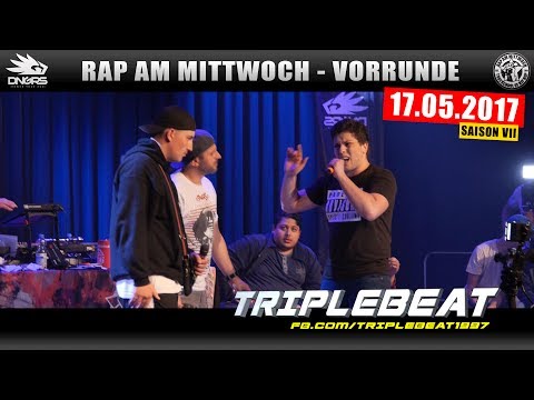 RAP AM MITTWOCH MÜNCHEN: 17.05.17 Vorrunde feat. TRIPLEBEAT, FESAS uvm. (2/4)