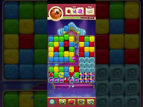 Toon blast Level 2458 no booster 2 stars