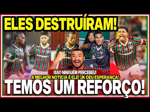 🔥DOUTRINARAM O RIVAL! ELES JOGARAM DEMAIS!😨A MELHOR NOTÍCIA PRO FLU É ELE! TEMOS UM NOVO “REFORÇO”!
