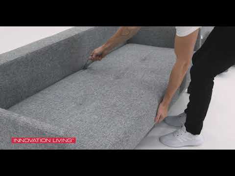 Cubed 02 Full Size Sofa Bed with Arms by Innovation Living