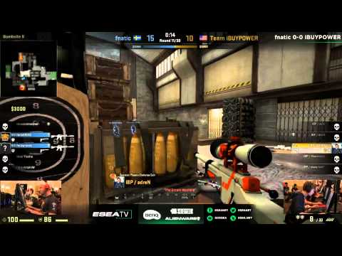 Epic 1v4 clutch by adreN against Fnatic