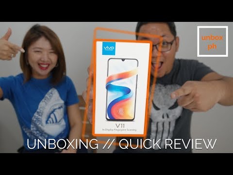 vivo V11 Unboxing and Quick Review