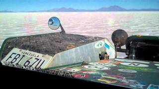 Adventurebug braves the chilling cold