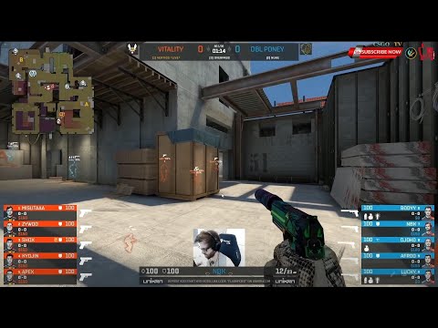 ELIMINATION MATCH!! Vitality vs DBL PONEY  CSGO  Flashpoint   HIGHLIGHTS !!!