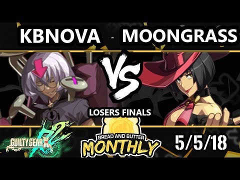 BnB 2 GGXRD2 - KBnova (Bedman) Vs. Moongrass (I-No) - Guilty Gear XRD Rev 2 Losers Finals