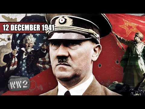 Hitler vyhlašuje válku USA a Židům
