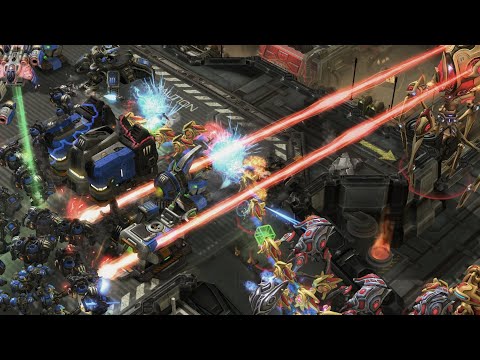 Snack Size Bonus! - Mpoufos (T) vs QwertyMaster (P) on Glittering Ashes - StarCraft 2 - 2022