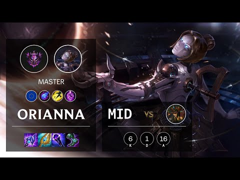 Orianna Mid vs Cassiopeia - EUW Master Patch 11.1