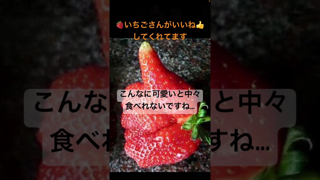 🍓いちごさんがいいね👍してくれてます