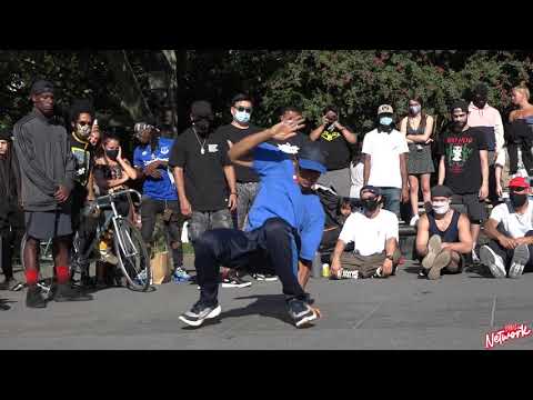 Spydey Vs Elvis - Top 16 - Invisible Kidz 2 - Washington Square Park - BBoyNetwork