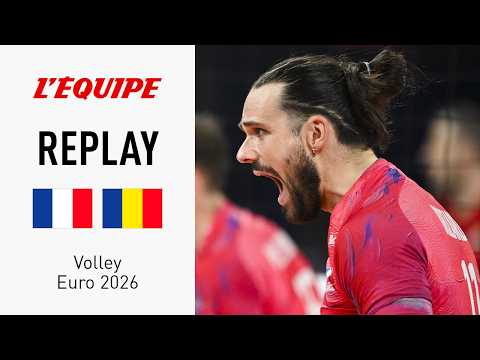 Euro Volley 2026 : Le replay intégral du match entre la France et la Roumanie