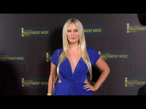 Christina Sandsengen 2023 Hollywood Independent Music Awards Red Carpet Fashion 4k