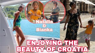 VANESSA BRYANT SO HAPPY HER DAUGHTER NATALIA & BIANKA ENJOYING THE BEAUTY OF CROATIA | PART 2