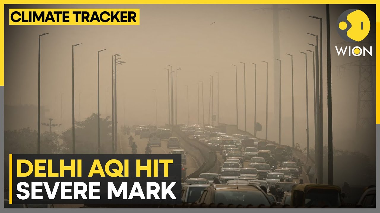 Delhi AQI Hits Severe Levels as Visibility Drops Across Major Areas | WION Climate Tracker