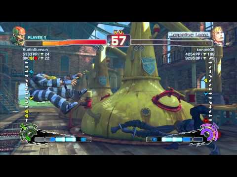 SSF4 AE: PPN (Dhalsim) vs konpei08 (Cody) - Ranked Match (720p HD)