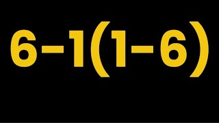 Why your answer is different from Mine? Solve it in your HEAD!