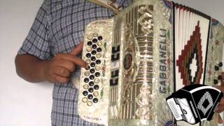 Mi Vida Eres Tu - El Poder del Norte (Tutorial - Slow) Accordion Blog