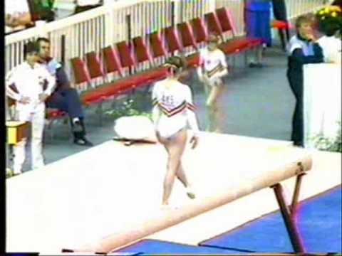 Ekaterina Szabo 1985 Worlds EF Beam