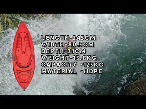 Self paddle hdpe,abs single seater kayak