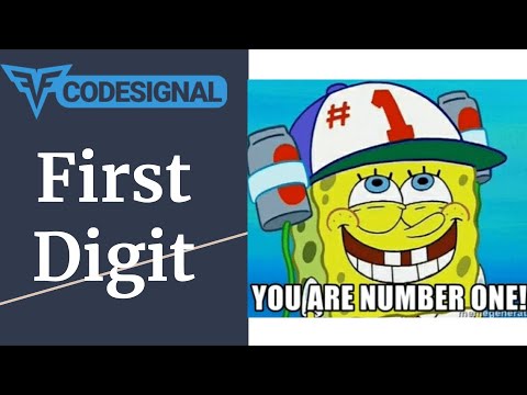 First Digit Codesignal 35 Java Solution
