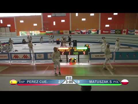 Luxardo Grand Prix 2022 SWS - L64 - Perez Cuenca ESP v Matuszak POL