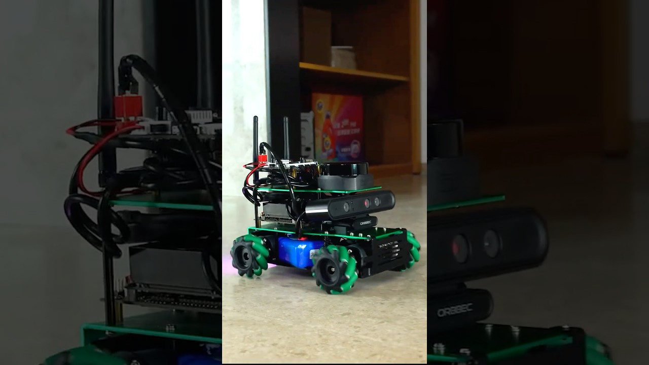 Do you want to master ROS2 development? ROSMASTER X3 is here! #Robot Development # ROS2 # Geek Toys