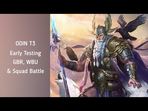 T3 Odin early testing (GBR, WBU and Squad Battle)