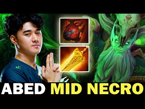 ABED RAID BOSS NECRO - SUPER TANKY | DOTA 2 Gameplay