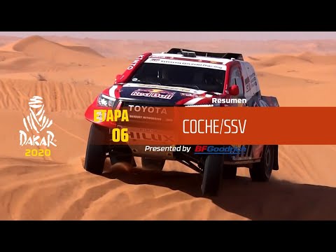 Dakar 2020 - Etapa 6 (Ha’il / Riyadh) - Resumen Coche/SSV