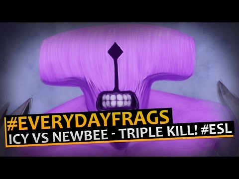 Icy Faceless Void vs NEWBEE, TRIPLE KILL! #ESL2014