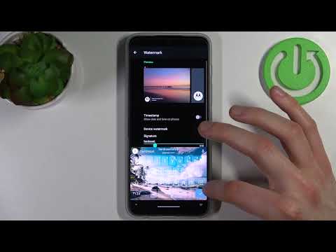 How to Add Custom Watermark on Motorola Moto G71 – Customize Watermarks