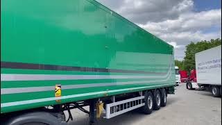 Kraker 90m3 Cargo Floor Hydraulische klep Naloopas Liftas walking floor semitrailer till salu - Bild 4 | Autoline SE Kraker 90m3 Cargo Floor Hydraulische klep Naloopas Liftas walking floor semitrailer | Bild 4 - Autoline