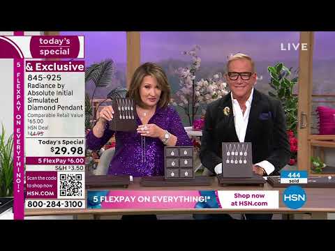HSN | Radiance By Absolute Jewelry Celebration 07.11.2023 - 12 AM