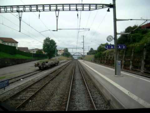 Lokführerstandsfahrt Ostschweiz Re460 + IC Dosto