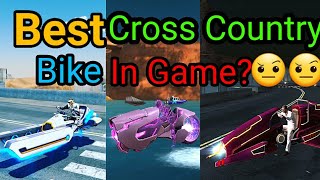 Gangstar Vegas: Warp Rider Lvl.3 Vs Frost Reaver Lvl.3 Vs Neokestrel Lvl.3|CrossCountry Future Bike|