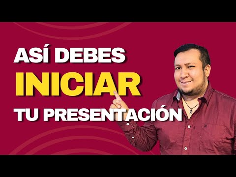 ✅ How to START a PRESENTATION to capture attention 💪 Make an impact from the start