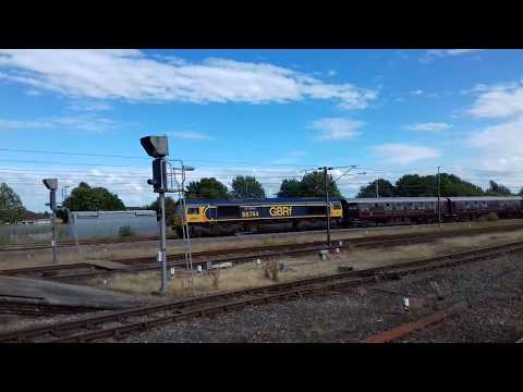 "SCOTSMAN"  66744 & 66746 1Z86 York - Alnmouth charter 13/7/17