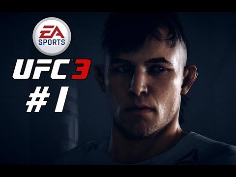 UFC 3 Featherweight Career Mode Walkthrough Part 1 - A NEW FACE! (Lets Play Commentary)