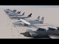 Top20 Largest Planes Size Comparison 3D