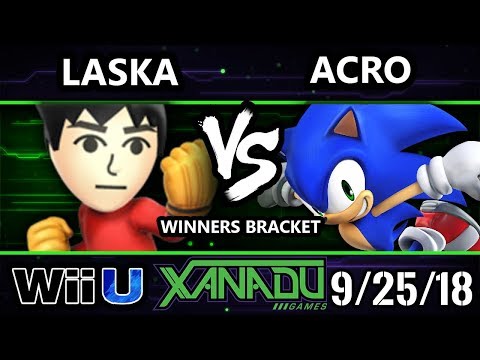 S@X 269 Smash 4 -  Laska (Mii Brawler) Vs.  Acro (Sonic) Wii U Winners Bracket