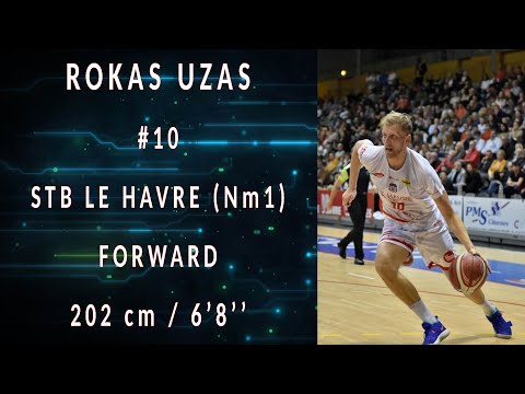 Highlights Rokas Uzas with STB LE HAVRE