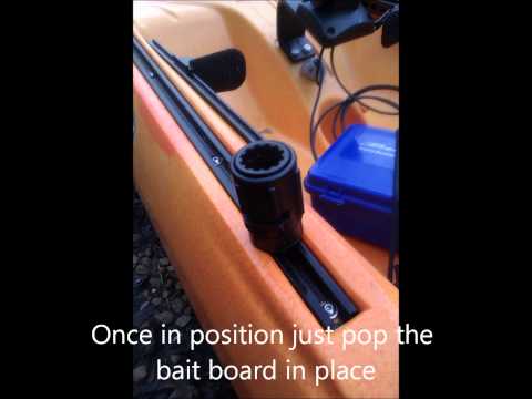 Scotty Track Adaptor and Bait Board