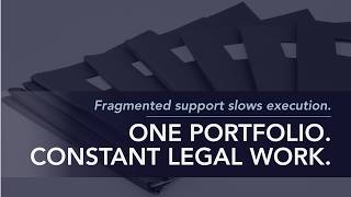 One Portfolio, Ten Companies, Constant Legal Work