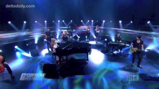 Delta Goodrem - &#39;Predictable&#39; live on A Current Affair