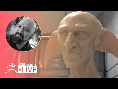 3D Sculpt a Goblin #withme ! - Miguel Guerrero - ZBrush 2021