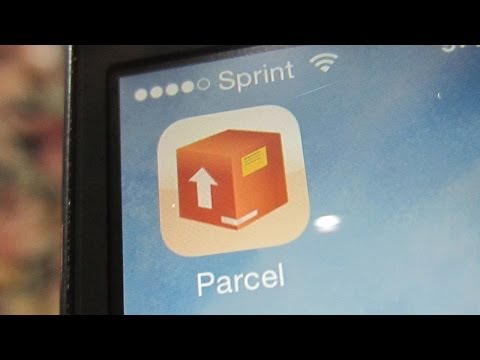 Part of a video titled Parcel - Delivery Tracking for iPhone Review - YouTube