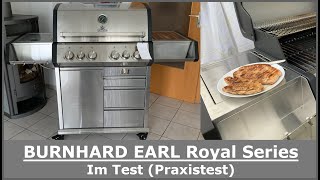 BURNHARD EARL Royal Series 4-Brenner Gasgrill || Im Test (Praxistest)